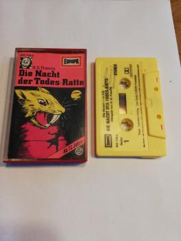 H.G.Francis Folge 12 Die Nacht der Todes-Ratte Gelb 515739.0 Europa(Innencover und Seite 1 der MC beschrieben)